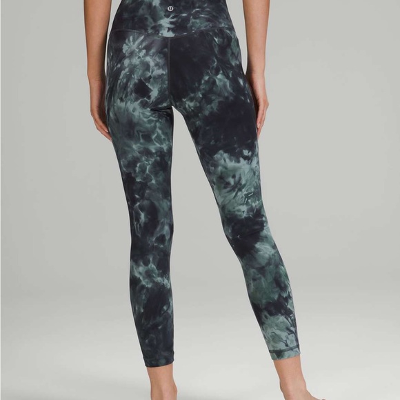 lululemon athletica Pants - lululemon Diamond Dye Align Pant 25” Silver Blue